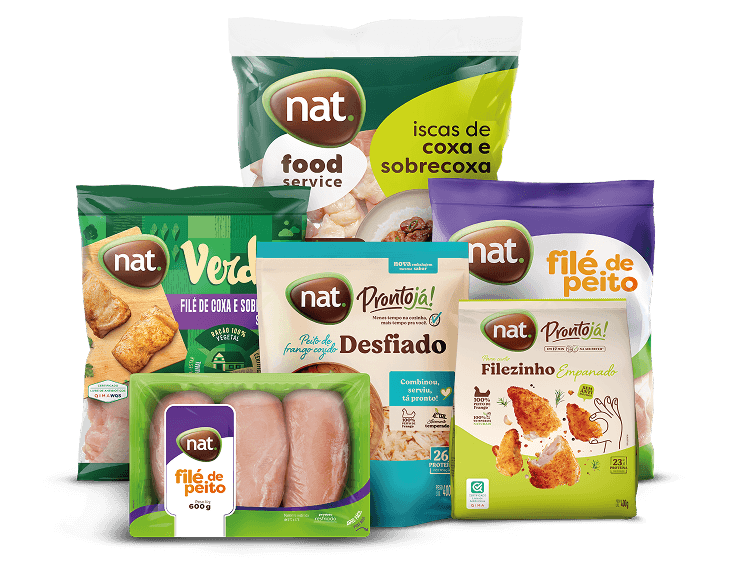 Produtos da marca Nat